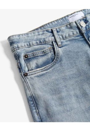 Jean Slim Tono Azul Claro  Para Hombre Azul Seven Seven