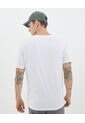 Camiseta Básica Cuello Redondo  Para Hombre Blanco Seven Seven de Seven Seven