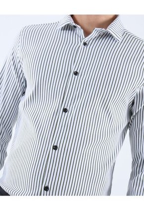 Camisa Para Hombre Manga Larga  Color Verde Oscuro Marca Seven Seven #45012064