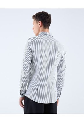 Camisa Para Hombre Manga Larga  Color Verde Oscuro Marca Seven Seven #45012064