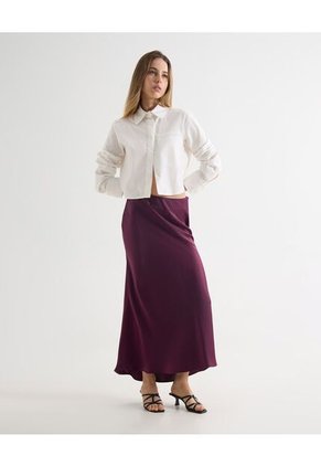 Blusa Para Mujer Manga Larga Color Crudo Marca Seven Seven #28124100