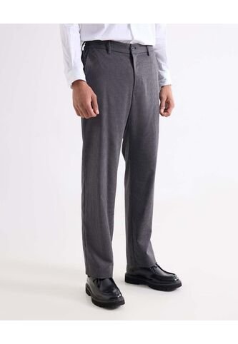 Pantalón Trouser Straigth  Para Hombre Gris Seven Seven Seven Seven