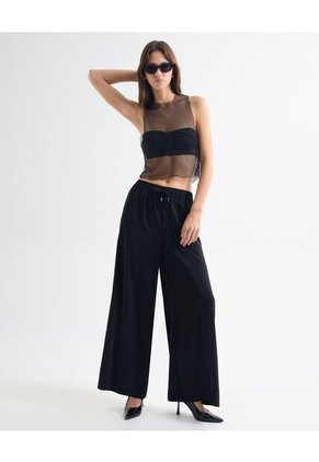 Camiseta Para Mujer Manga Sisa Color Negro Marca Seven Seven #28096003