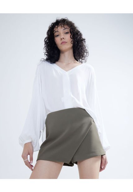 Short Para Mujer  Color Verde  Marca Seven Seven #28190984
