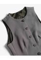 Chaleco Sastrero  Para Mujer Gris Seven Seven de Seven Seven