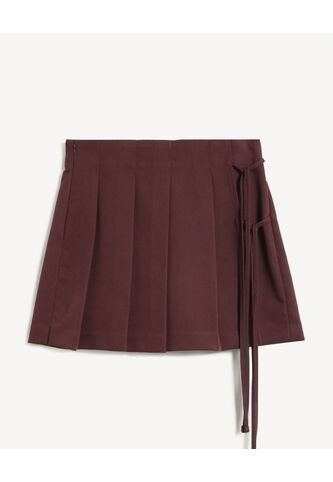 Short Para Mujer Multiusos Plano Color Café Marca Seven Seven #28191100 Seven Seven