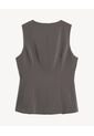 Chaleco Sastrero  Para Mujer Gris Seven Seven de Seven Seven