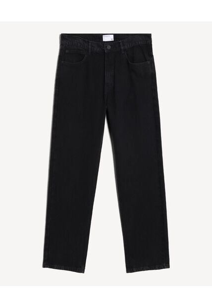 Jean  Para Hombre Straight Color Negro Marca Seven Seven #45167740