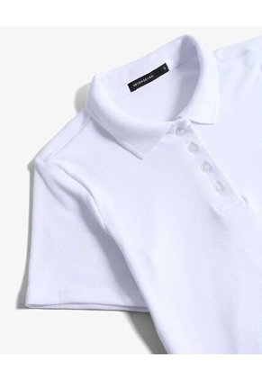 Camiseta  Para Mujer Manga Corta Moda Color Marfil Marca Seven Seven #28097571