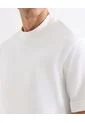 Camiseta Oversize De Tejido Suave  Para Hombre Marfil Seven Seven de Seven Seven