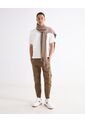 Camiseta Oversize De Tejido Suave  Para Hombre Marfil Seven Seven de Seven Seven
