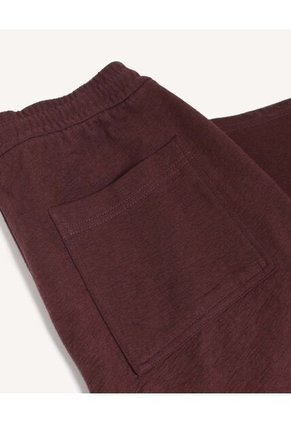 Jogger Straight  Para Hombre Vino Seven Seven