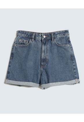 Short Para Mujer  Color Azul Medio Marca Seven Seven #28190965