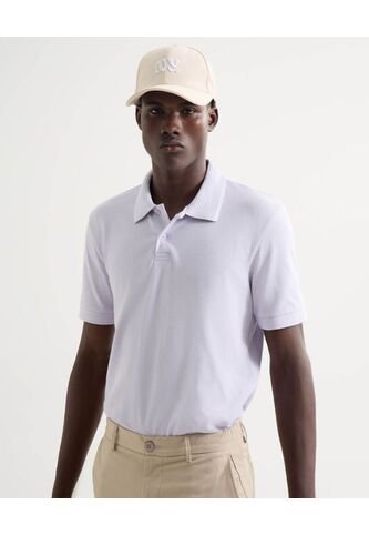 Polo Para Hombre Cuello Tejido  Color Lila Marca Seven Seven #45110879 Seven Seven