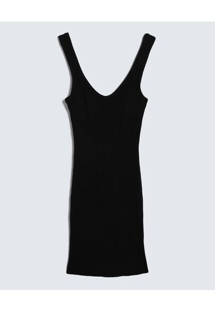 Vestido Para Mujer Manga Sisa Color Negro Marca Seven Seven #28171245