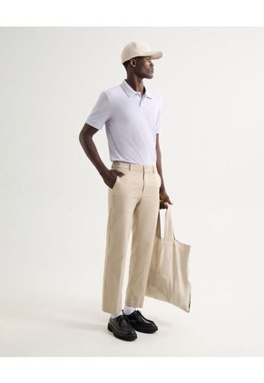 Polo Para Hombre Cuello Tejido  Color Lila Marca Seven Seven #45110879