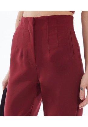 Pantalón Casual  Para Mujer Vino Seven Seven