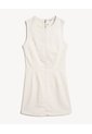Vestido Corto En Denim  Para Mujer Crudo Seven Seven de Seven Seven