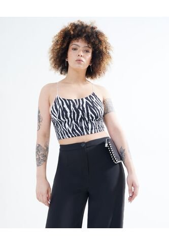 Camiseta Para Mujer Manga Sisa Color Negro Marca Seven Seven #28095512 Seven Seven