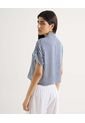 Blusa Para Mujer Manga Corta Color Azul Marca Seven Seven #28124014 de Seven Seven