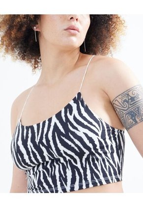 Camiseta Para Mujer Manga Sisa Color Negro Marca Seven Seven #28095512