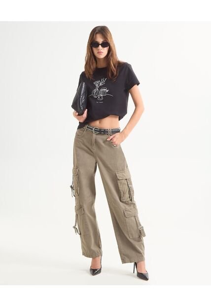 Jean Para Mujer Jean Color Cafe Oscuro Marca Seven Seven #28160876