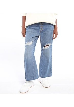 Jean Para Mujer Boot Cut Color Azul  Marca Seven Seven #28160760