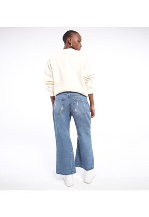 Jean Para Mujer Boot Cut Color Azul  Marca Seven Seven #28160760