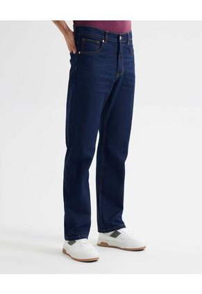 Jean Para Hombre Straight Color Azul Oscuro Marca Seven Seven #45160607