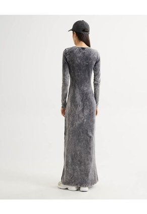 Vestido Para Mujer Manga Larga Color Gris Marca Seven Seven #28171311