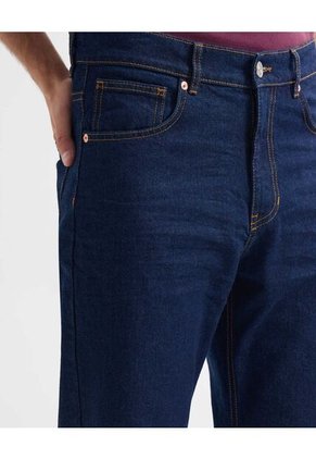 Jean Para Hombre Straight Color Azul Oscuro Marca Seven Seven #45160607