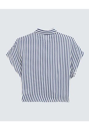 Blusa Para Mujer Manga Corta Color Azul Marca Seven Seven #28124014