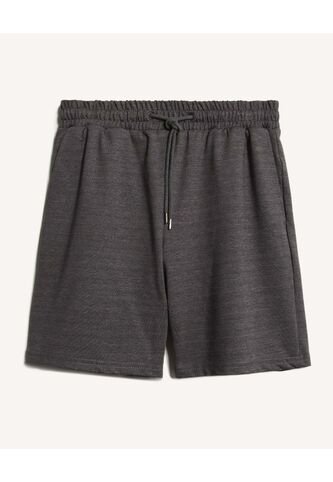 Bermuda Para Hombre Deportiva Largo Color Gris Marca Seven Seven #45100701 Seven Seven