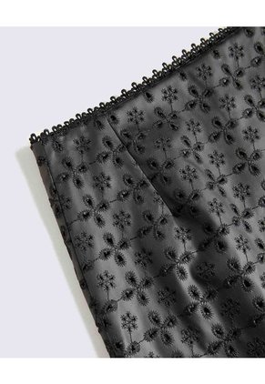 Falda Para Mujer Corto Color Negro Marca Seven Seven #28140939