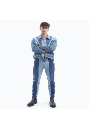 Jean Para Hombre Slim Taper Color Azul Medio Marca Seven Seven #45160470