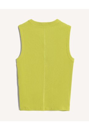 Camiseta  Para Mujer Manga Sisa Cuello Redondo Color Amarillo Marca Seven Seven #28097572