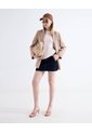 Falda Mini En Denim Oscuro  Para Mujer Negro Seven Seven de Seven Seven