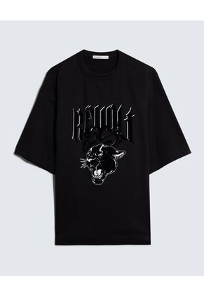 Camiseta Para Hombre Manga Corta Cuello Redondo Color Negro Marca Seven Seven #45092684