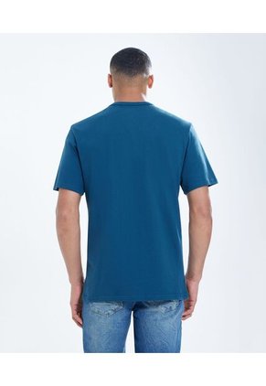 Camiseta Para Hombre Manga Corta Color Azul Oscuro Marca Seven Seven #45092429