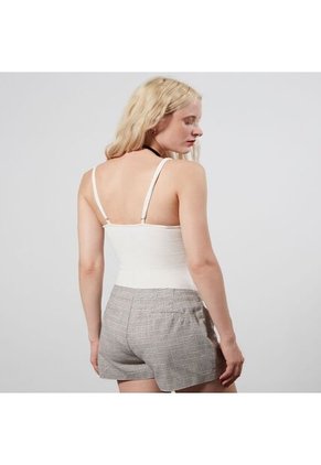 Camiseta Para Mujer Manga Sisa Color Marfil Marca Seven Seven #28095687