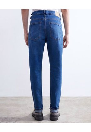 Jean Para Hombre Straight Color Azul  Marca Seven Seven #45160527