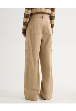 Pantalón Cargo  Para Mujer Arena Seven Seven