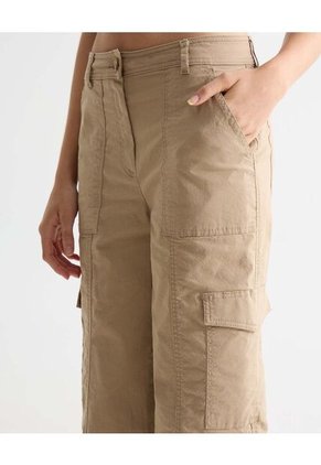 Pantalón Cargo  Para Mujer Arena Seven Seven