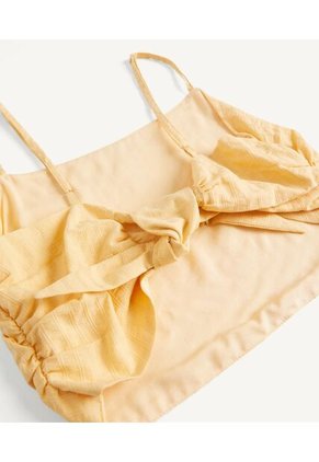 Blusa Para Mujer Manga Sisa Color Amarillo  Marca Seven Seven #28123639