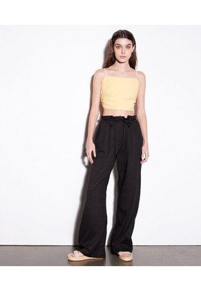 Blusa Para Mujer Manga Sisa Color Amarillo  Marca Seven Seven #28123639