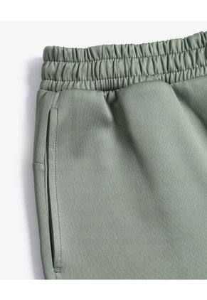 Bermuda Deportiva Con Pretina Elástica Para Hombre Verde Seven Seven