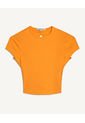Camiseta Para Mujer Manga Corta Color Naranja Marca Seven Seven #28095676 de Seven Seven