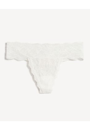 Panty Para Mujer Tanga Color Negro Marca Seven Seven #28800118