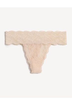 Panty Para Mujer Tanga Color Negro Marca Seven Seven #28800118