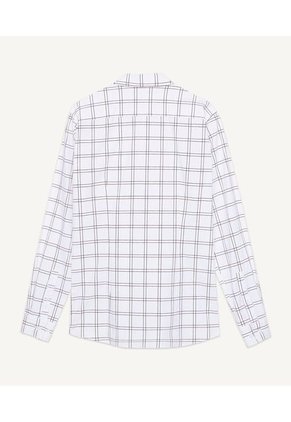 Camisa Para Hombre Manga Larga  Color Blanco Marca Seven Seven #45011900